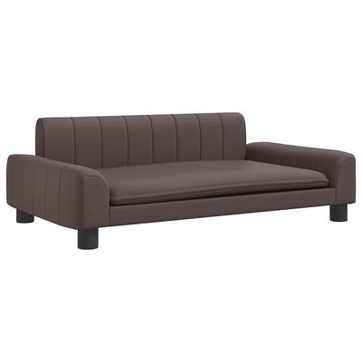 vidaXL lit pour chien Tissu