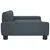 vidaXL lit pour chien Tissu