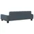 vidaXL lit pour chien Tissu