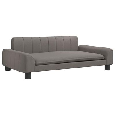 vidaXL lit pour chien Tissu