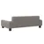 vidaXL lit pour chien Tissu