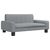 vidaXL lit pour chien Tissu