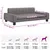 vidaXL lit pour chien Cuir artificiel vidaXL lit pour chien Cuir artificiel
