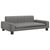 vidaXL lit pour chien Tissu