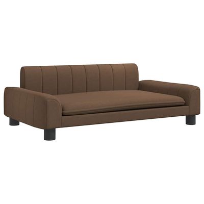 vidaXL lit pour chien Tissu