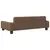 vidaXL lit pour chien Tissu