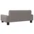 vidaXL lit pour chien Tissu
