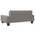 vidaXL lit pour chien Tissu
