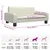 vidaXL lit pour chien Cuir artificiel vidaXL lit pour chien Cuir artificiel