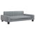 vidaXL lit pour chien Tissu
