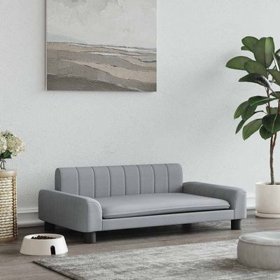 vidaXL lit pour chien Tissu