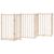 vidaXL barrière pour chien Sapin chinois
