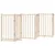 vidaXL barrière pour chien Sapin de Chine