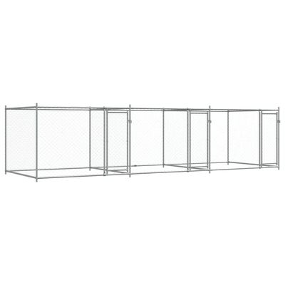 vidaXL cage pour chien Acier