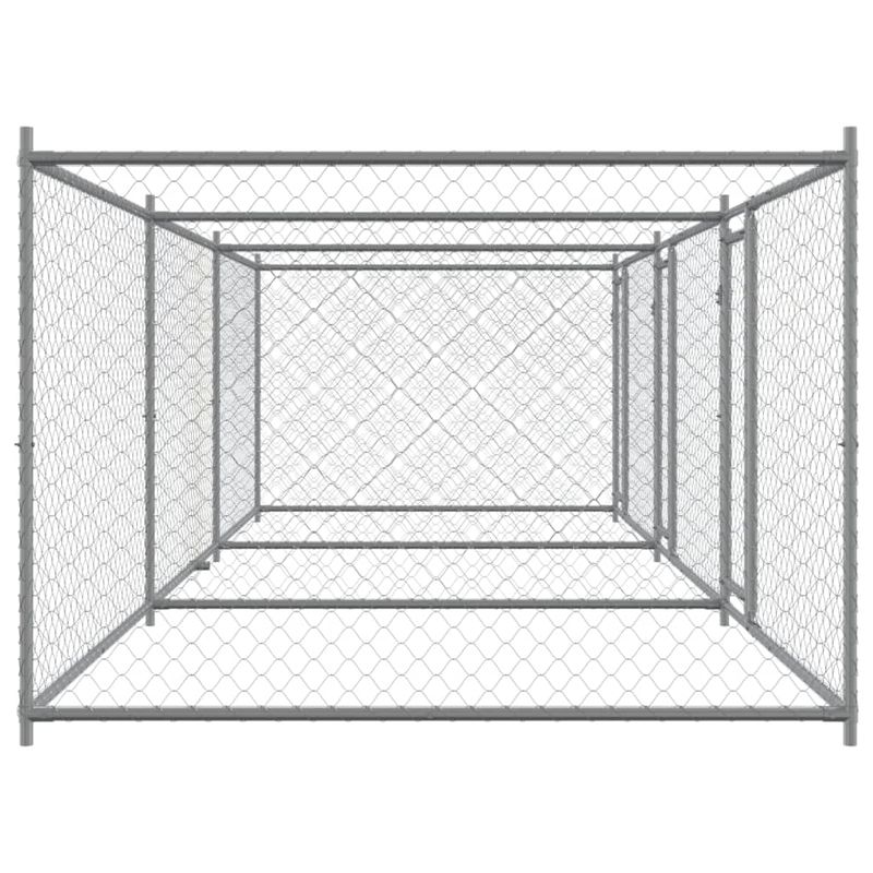 vidaXL cage pour chien Acier