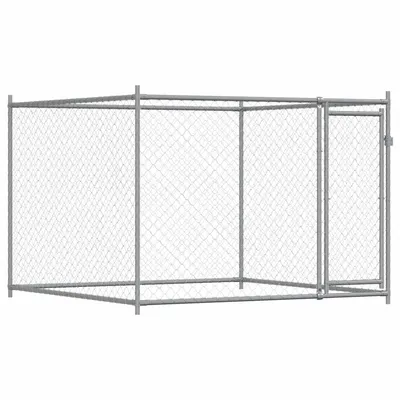 vidaXL cage pour chien Acier