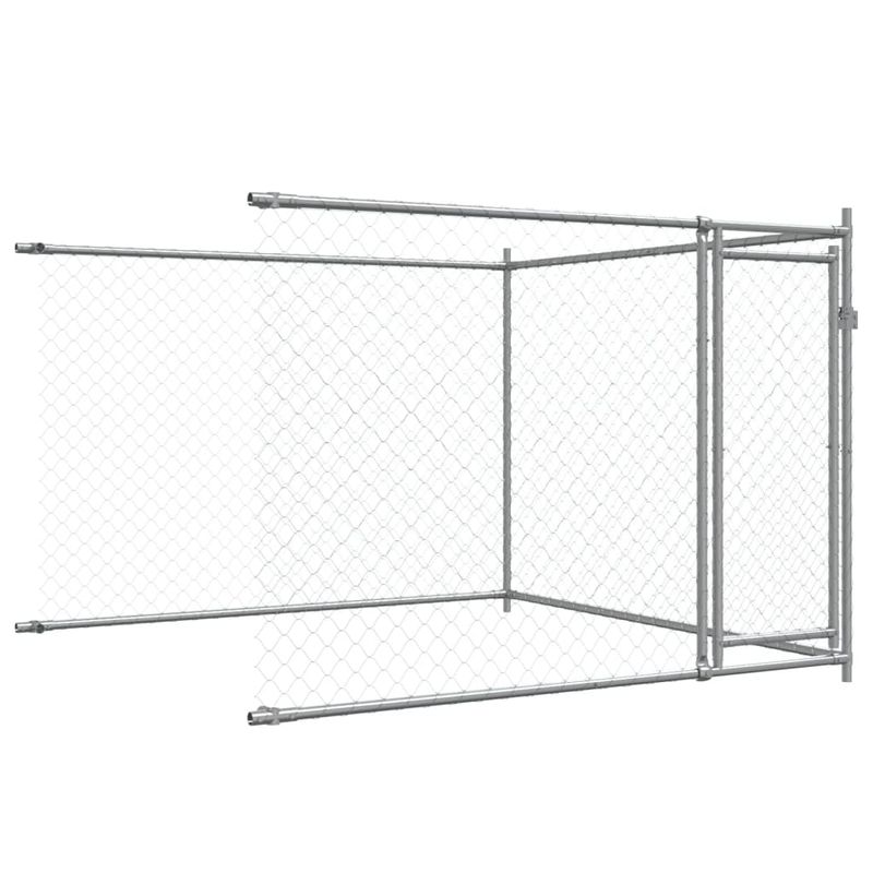 vidaXL cage pour chien Acier