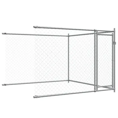 vidaXL cage pour chien Acier