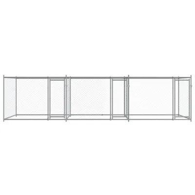 vidaXL cage pour chien Acier