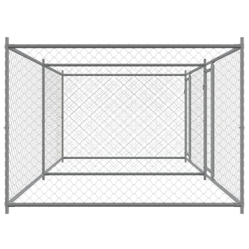 vidaXL cage pour chien Acier