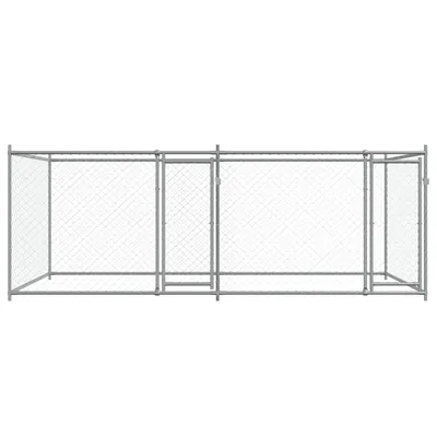 vidaXL cage pour chien Acier