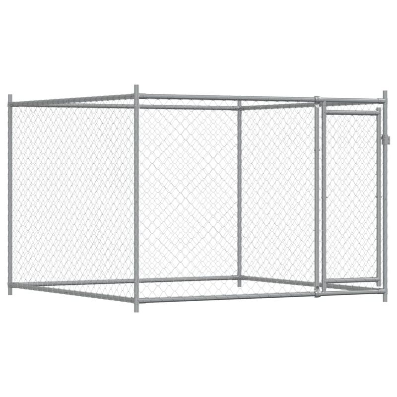 vidaXL cage pour chien Acier