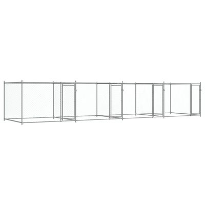 vidaXL cage pour chien Acier
