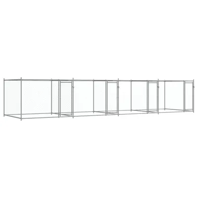 vidaXL cage pour chien Acier