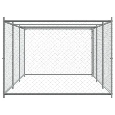 vidaXL cage pour chien Acier