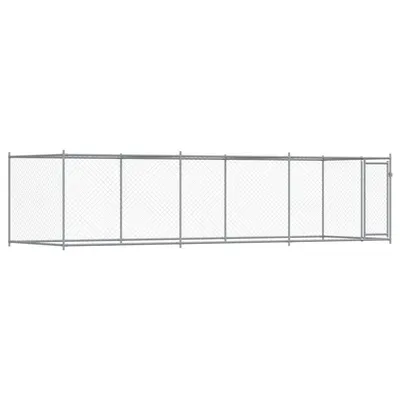 vidaXL cage pour chien Acier