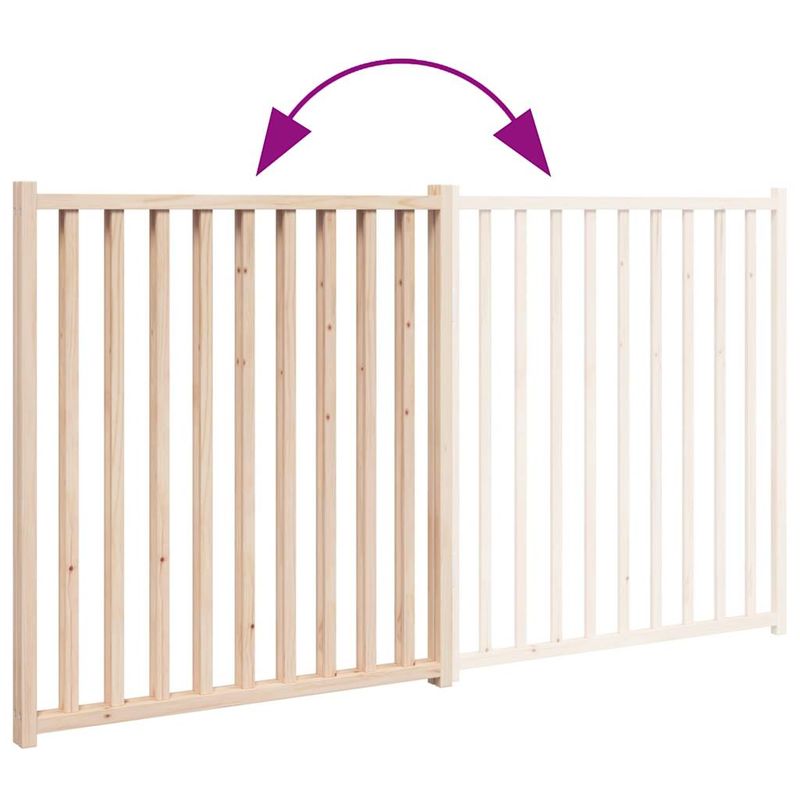 vidaXL barrière pour chien Sapin chinois