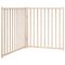 vidaXL barrière pour chien Sapin de Chine Naturel, 80 x 90 x 2 cm
