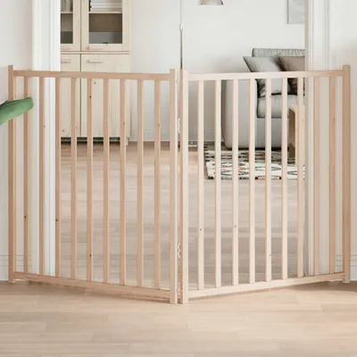 vidaXL barrière pour chien Sapin de Chine