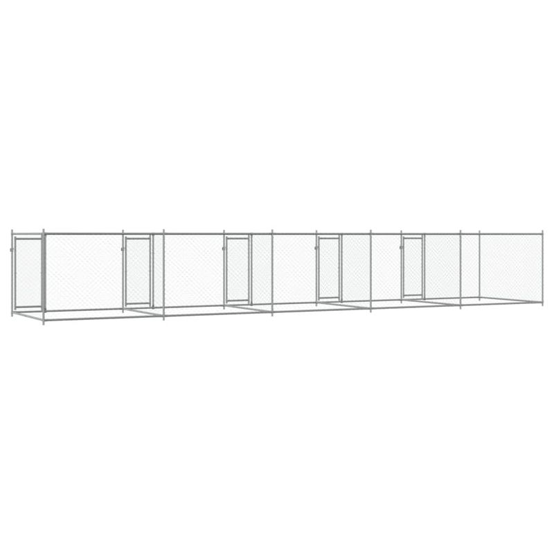 vidaXL cage pour chien Acier