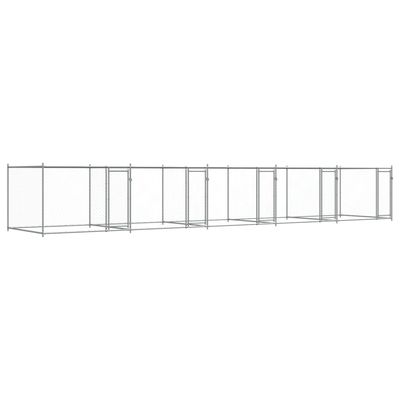 vidaXL cage pour chien Acier