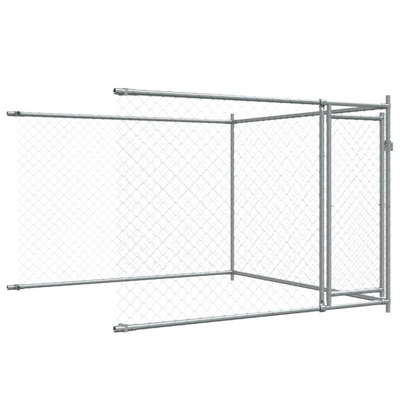 vidaXL cage pour chien Acier