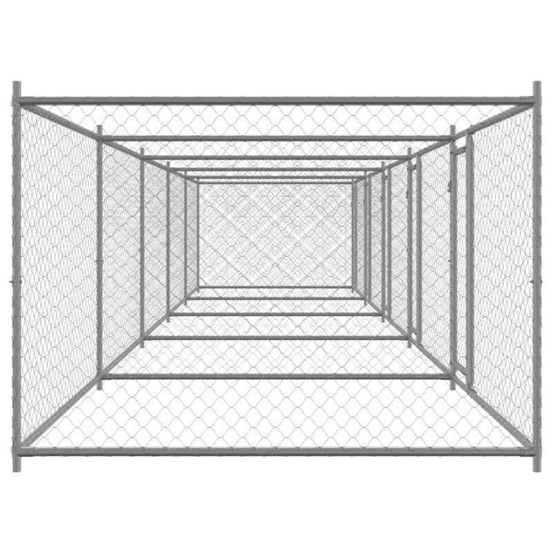vidaXL cage pour chien Acier