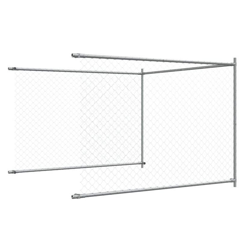 vidaXL cage pour chien Acier
