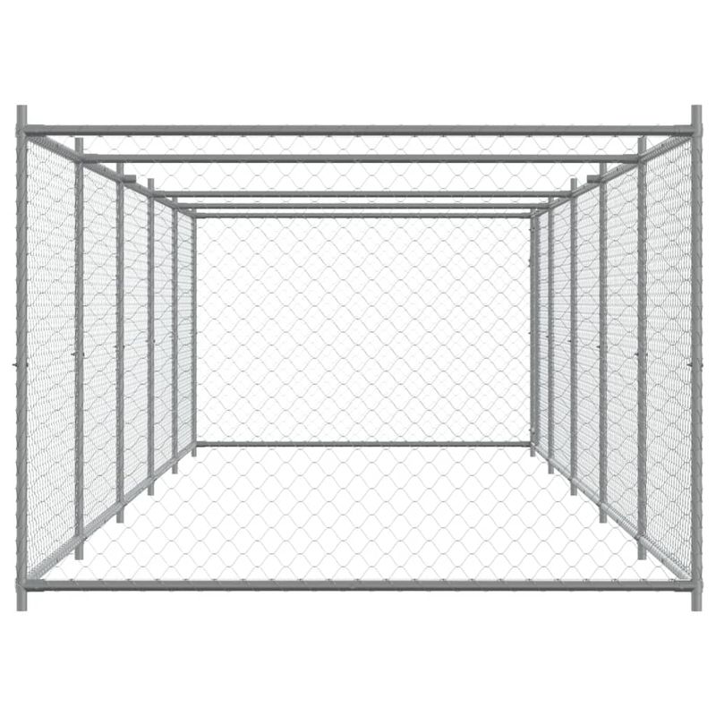 vidaXL cage pour chien Acier