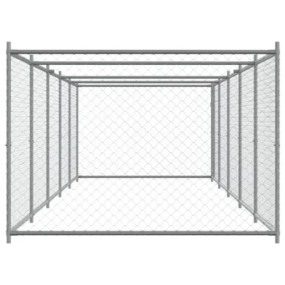 vidaXL cage pour chien Acier