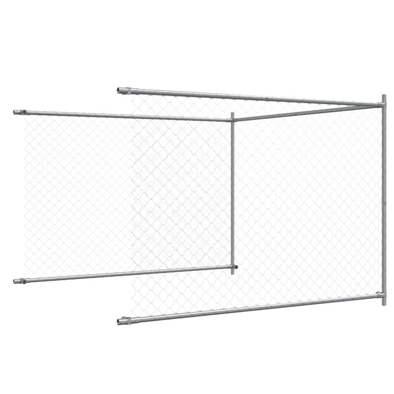 vidaXL cage pour chien Acier