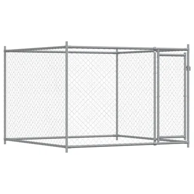 vidaXL cage pour chien Acier