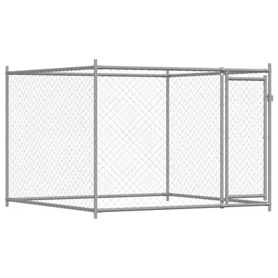 vidaXL cage pour chien Acier