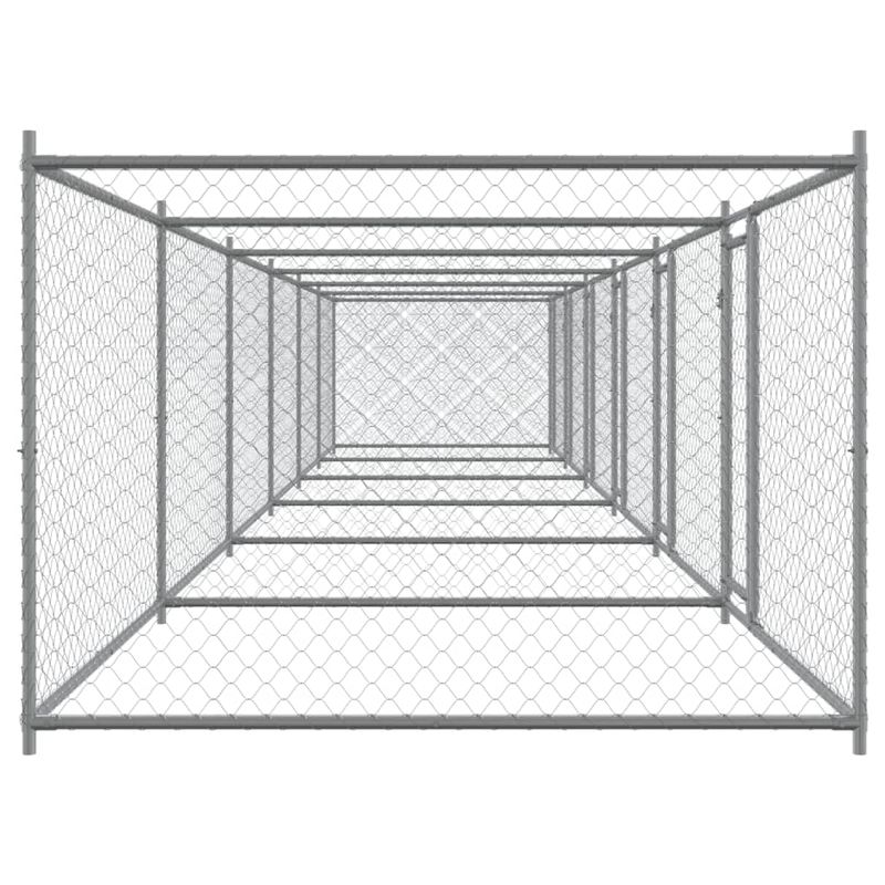 vidaXL cage pour chien Acier