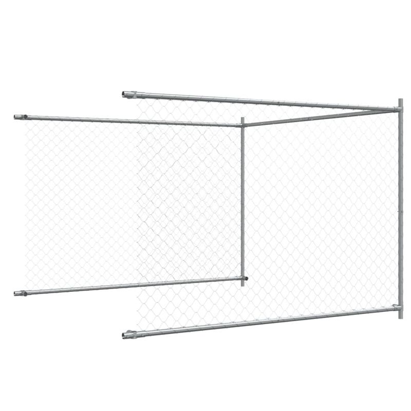vidaXL cage pour chien Acier
