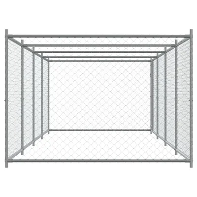 vidaXL cage pour chien Acier