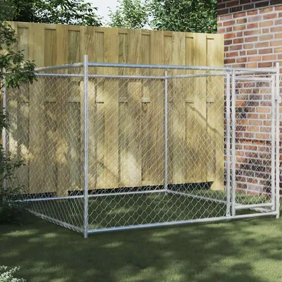 vidaXL cage pour chien Acier