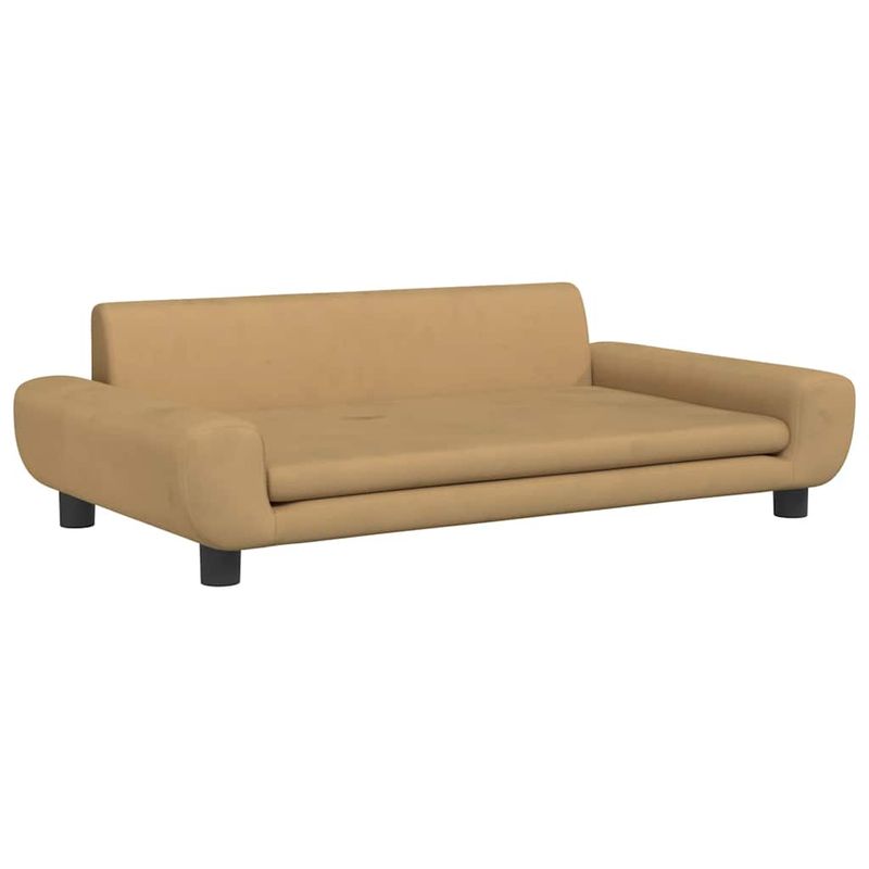 vidaXL lit pour chien Velours
