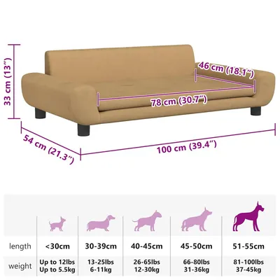 vidaXL lit pour chien Velours vidaXL lit pour chien Velours