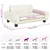 vidaXL lit pour chien Velours vidaXL lit pour chien Velours